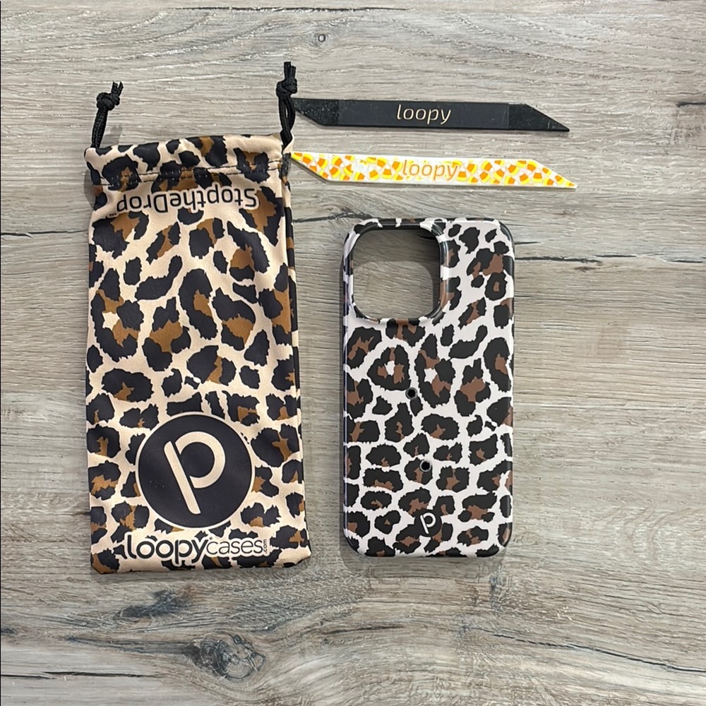 Loopy Case Leopard Print Phone Case